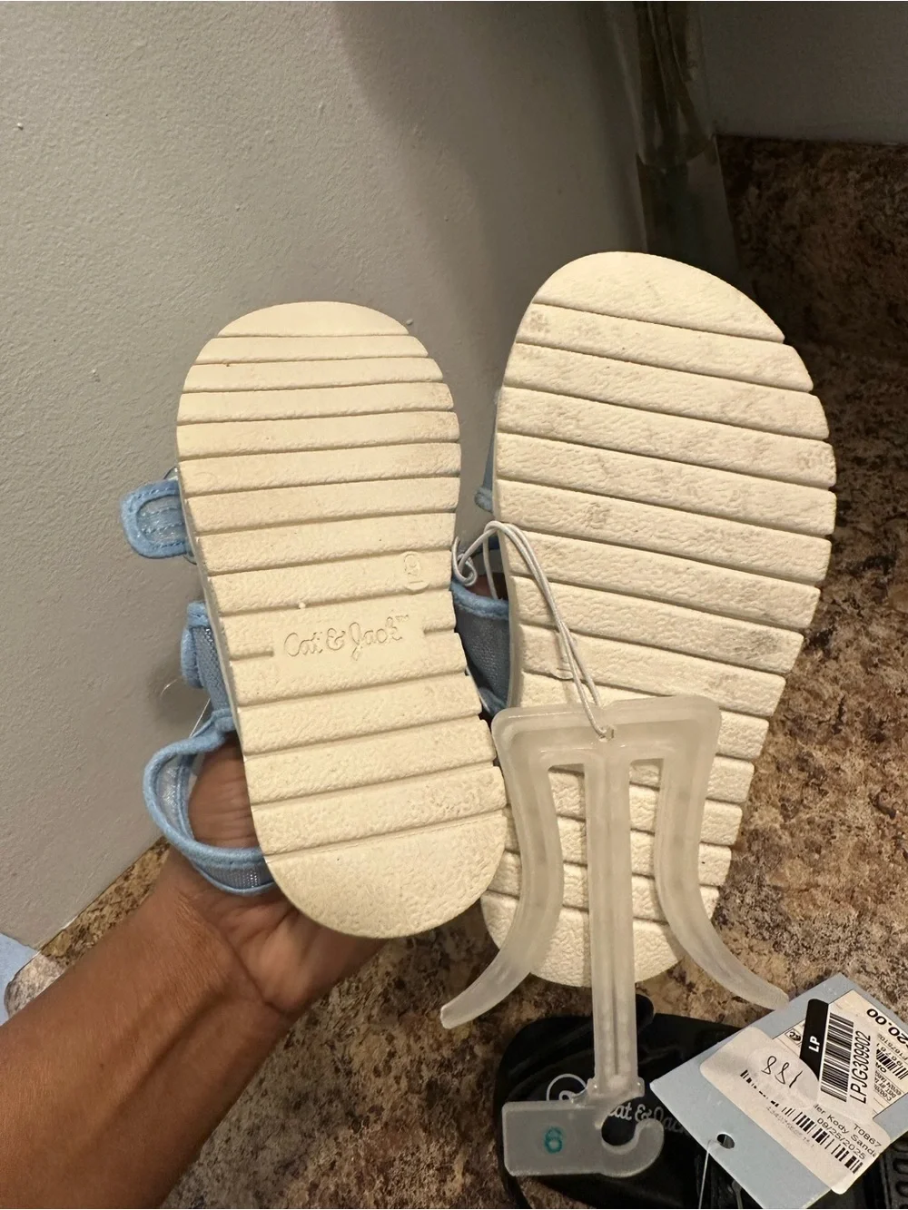 Cat & Jack Baby Blue Buckle Sandals